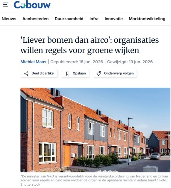 Cobouw bomen