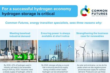 Common Futures Hydrogen Storage Infographic